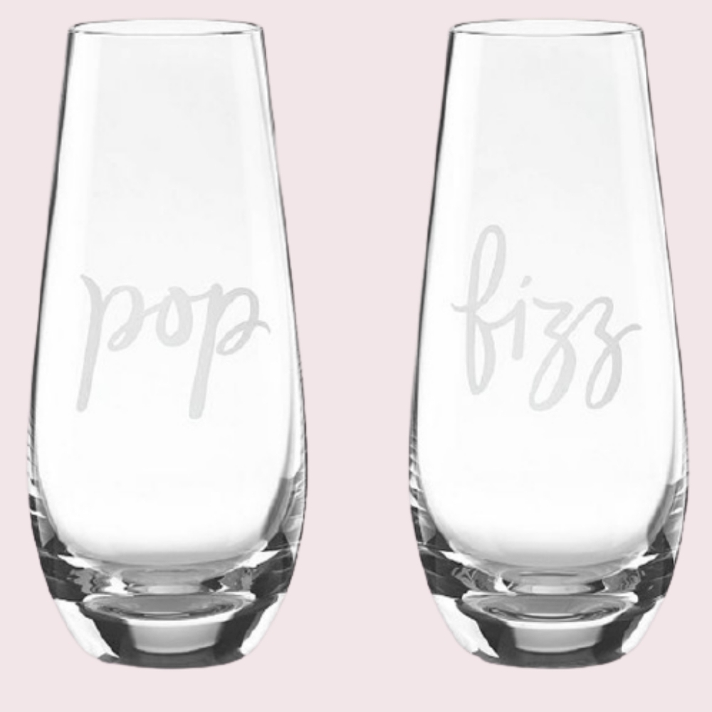 Kate Spade Two Of A Kind Stemless Glasses